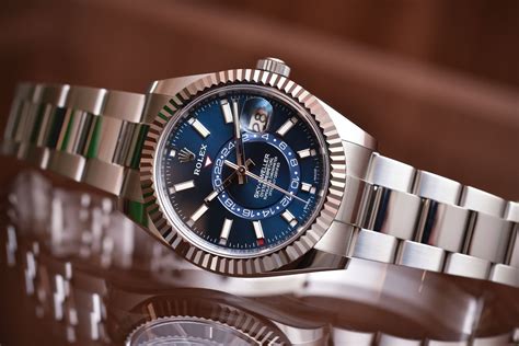 rolex sky dweller on small wrist|Rolex Sky-Dweller prices.